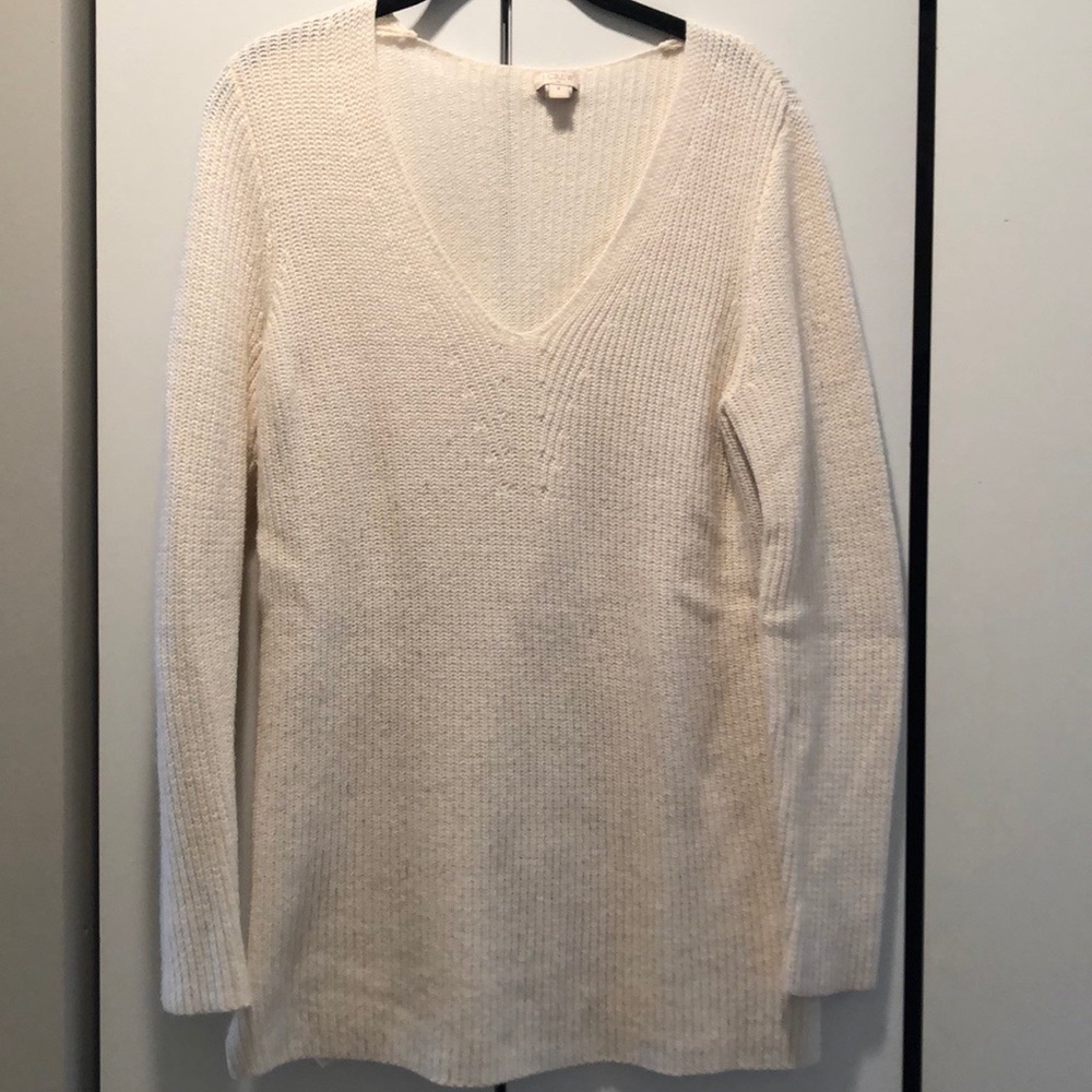 Cream J Crew Sweater
